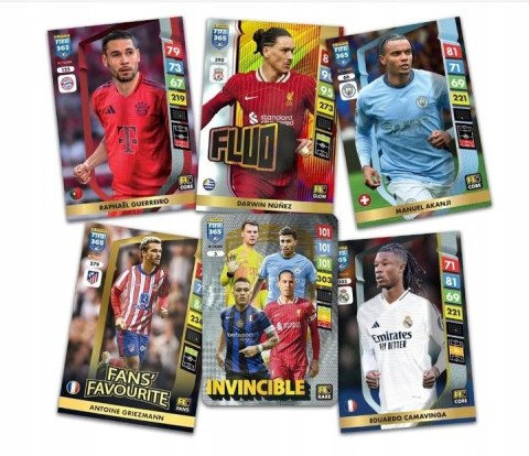 ALBUM FIFA 365 2025 PANINI ZESTAW STARTOWY KARTY PIŁKARSKIE 10 LECIE