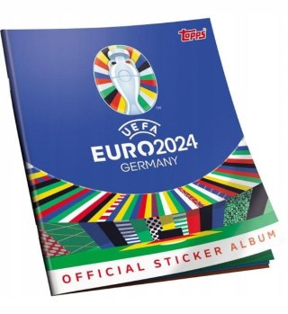 ALBUM NA NAKLEJKI +3 PACZKI Z KARTAMI zestaw startowy UEFA EURO 2024