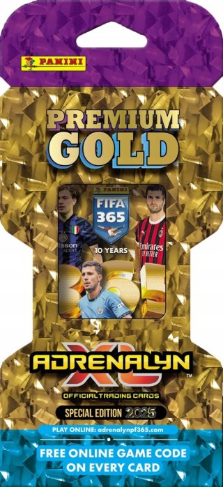 BLISTER GOLD FIFA 365 2025 Karty Piłkarskie Limited Panini Adrenalyn XL