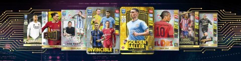 BLISTER GOLD FIFA 365 2025 Karty Piłkarskie Limited Panini Adrenalyn XL