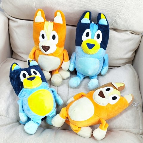 BLUEY I BINGO 2X MASKOTKA PLUSZAK PRZYTULANKA NIEBIESKA RODZINA ZABAWKI BLUEY I BINGO 2X MASKOTKA PLUSZAK PRZYTULANKA NIEBIESKA RODZINA ZABAWKI