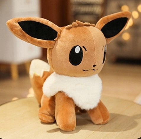DUŻA MASKOTKA PLUSZAK XXL POKEMON GO EEVEE 25 cm DLA DZIECKA NA PREZENT DUŻA MASKOTKA PLUSZAK XXL POKEMON GO EEVEE 25 cm DLA DZIECKA NA PREZENT