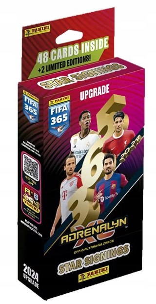 FIFA 365 ADRENALYN XL 2024 - STAR SIGNINGS UPGRADE BOOSTER SET 48 KART