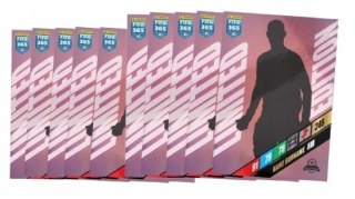 KARTY LIMITED FIFA 365 2024 10 SZTUK LIMITED KARTY PIŁKARSKIE PANINI ZESTAW