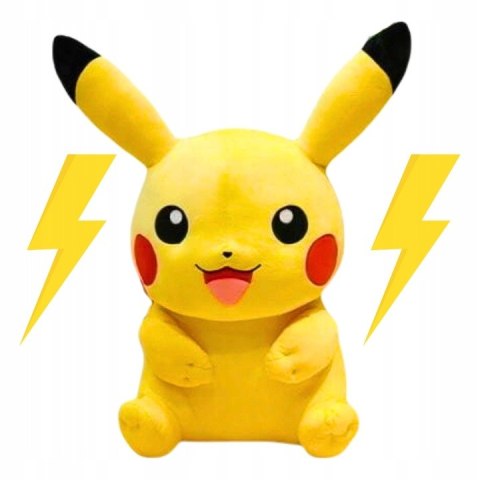Maskotka Komplet 4 Pluszaków Pokemon 25 cm Przytulanki Pikachu Charmander