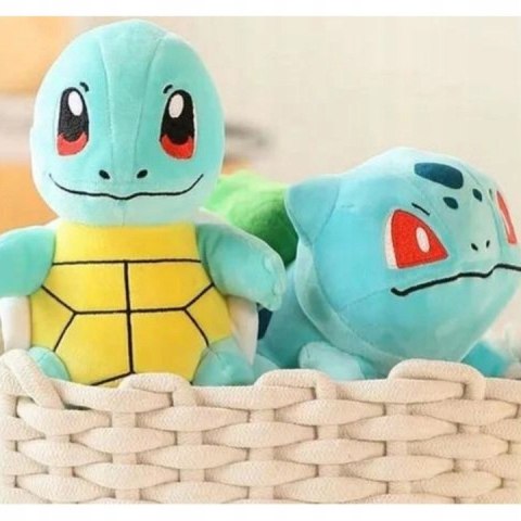 Maskotka Komplet 4 Pluszaków Pokemon 25 cm Przytulanki Pikachu Charmander