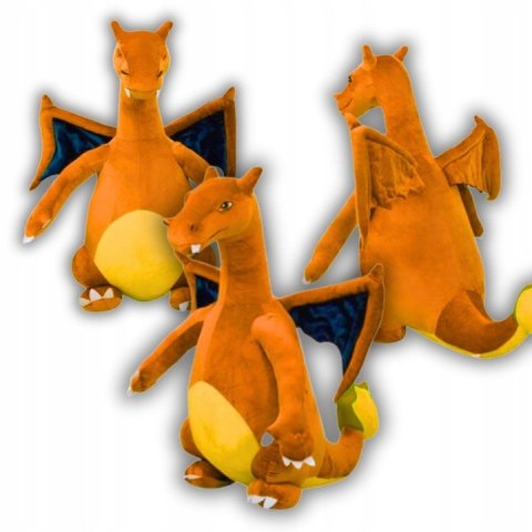 Maskotka Pluszak Pokemon Charizard 30cm Pomarańczowy Smok Maskotka Pluszak Pokemon Charizard 30cm Pomarańczowy Smok