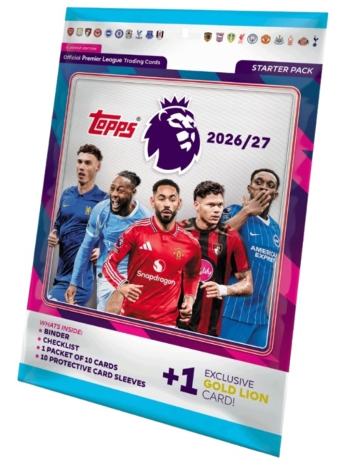 Album Zestaw Startowy Premier League 2027 Topps Flagship