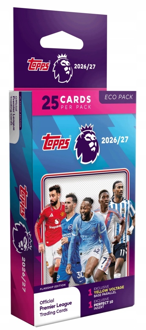 Blister Eco Pack Premier League 2027 Topps Flagship Edition