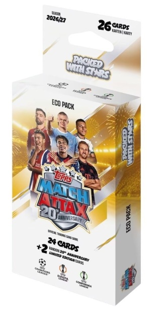 Blister Eco Pack Topps Match Attax 2026/27
