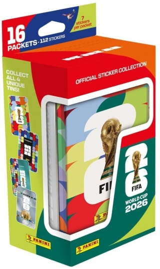Duża Puszka Naklejki Panini FIFA World Cup 2026