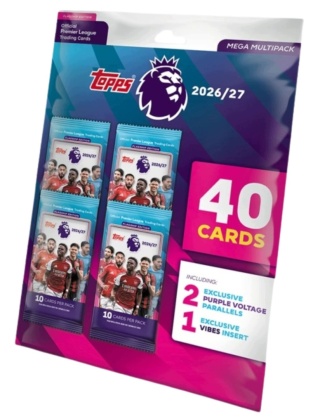 Mega Multipack Premier League 2027 Topps Flagship Edition