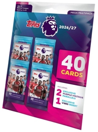 Mega Multipack Premier League 2027 Topps Flagship Edition