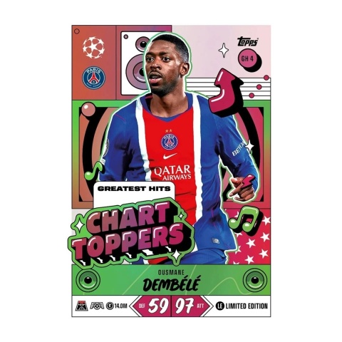 Mega Puszka #1 Topps Match Attax 2026/27 Chart Toppers