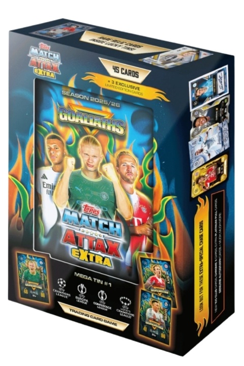 Puszka #1 Match Attax Extra 2025/26 Goliaths Topps