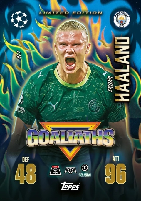 Puszka #1 Match Attax Extra 2025/26 Goliaths Topps