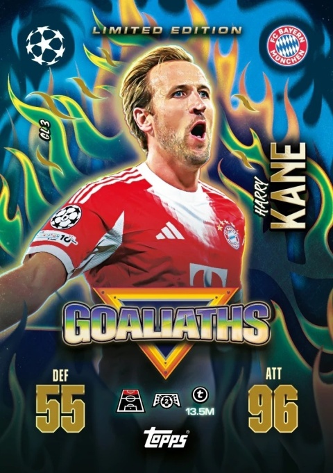 Puszka #1 Match Attax Extra 2025/26 Goliaths Topps