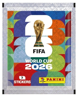 Saszetka z naklejkami FIFA World Cup 2026 Panini