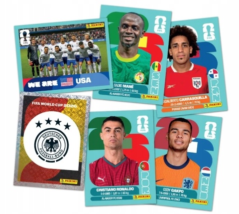 Saszetka z naklejkami FIFA World Cup 2026 Panini
